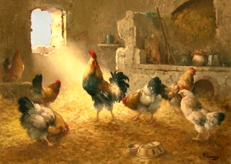 Unknown Artist henhouse